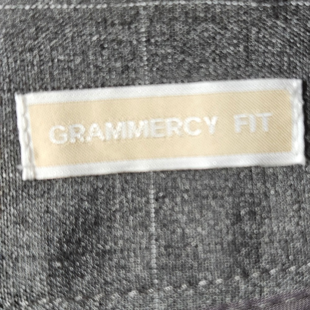 MICHAEL KORS Grammercy Fit Gray Plaid Petite Pants Women 14P Career Classic - Picture 7 of 12